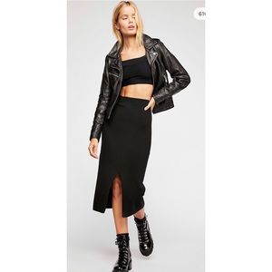 Free People Skyline Midi Skirt
